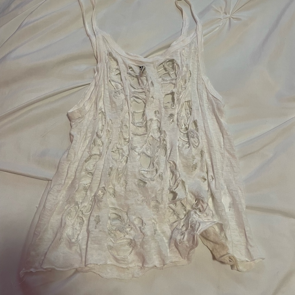 Emma and Sam LF hole tank top
